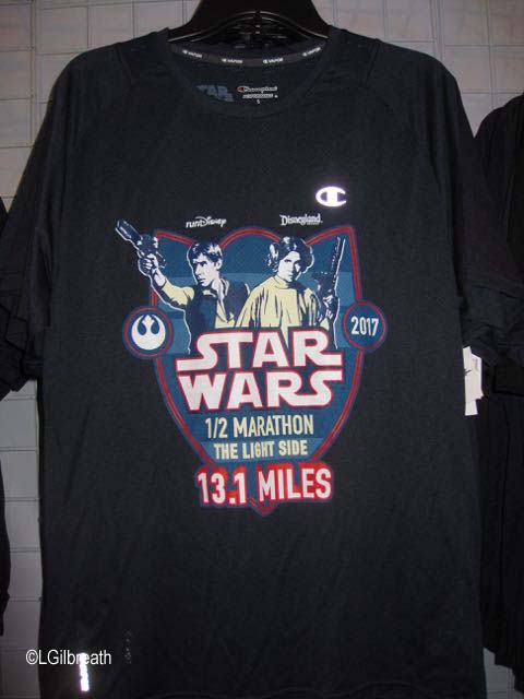 Star Wars Half Marathon Han/Leia shirt