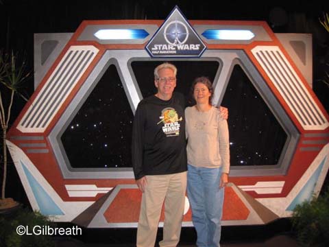 Star Wars Half Marathon photo op