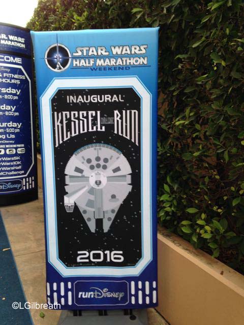 Star Wars Half Marathon banner