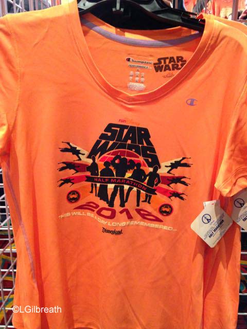 Star Wars Half Marathon merchandise