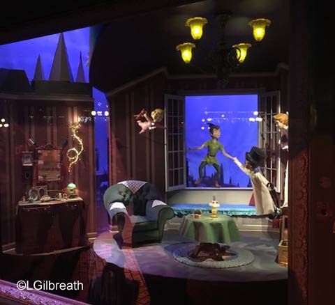 2016 Disneyland Peter Pan Enchanted Window