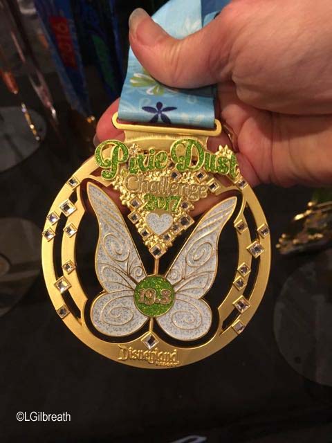 Tinker Bell Pixie Dust Challenge medal