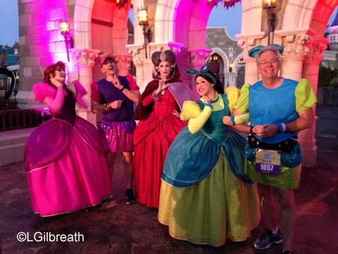 2016 Princess Half Marathon Cinderella stepsisters