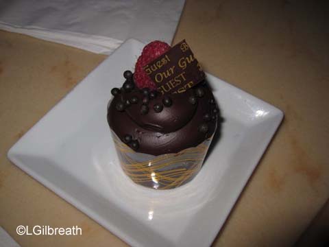 Be Our Guest Triple Chocolate Cupcake