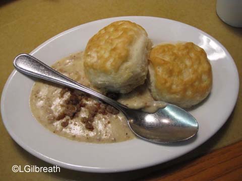 Garden Grill Biscuits and Gravy