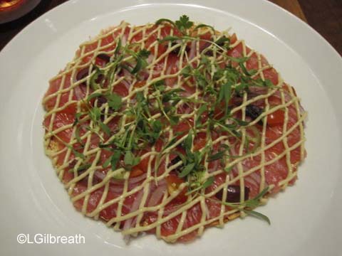 Morimoto Asia Tuna Pizza