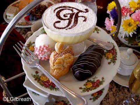 Grand Floridian Tea trifle and pastries