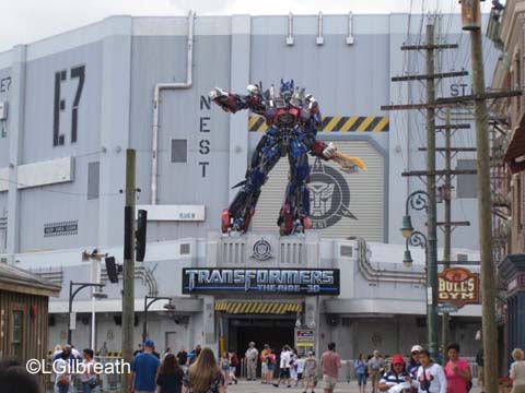 Universal Studios Transformers