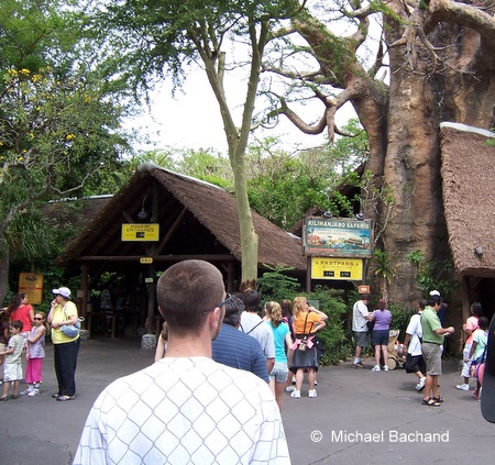 Kilimanjaro Safari entrance