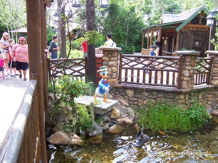 Donald fishing