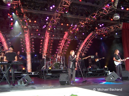 Stayin' Alive on stage