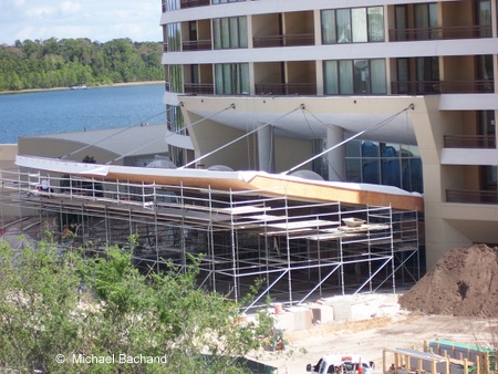 Main entrance construction