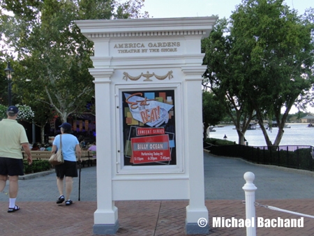 American Garden Theater sign