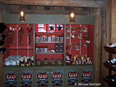 Inside the shops