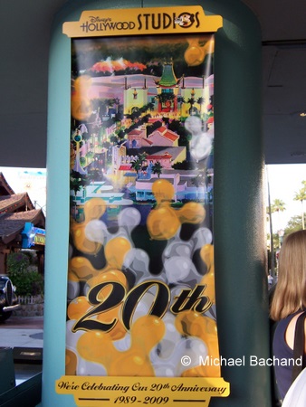 20th Anniversary Sign