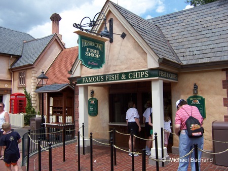 Fish and Chip stand