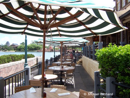 Outside seating