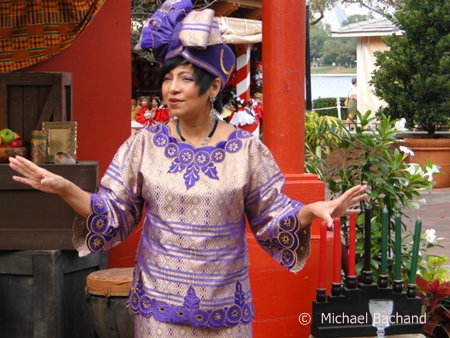Kwanzaa storyteller