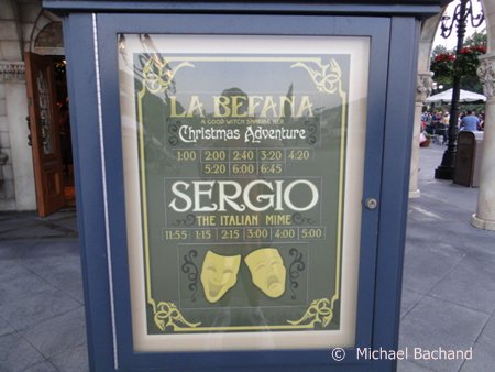 Entertainment sign