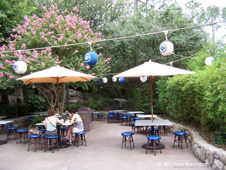 Outside seating