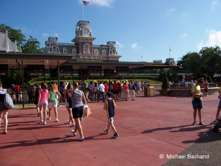 Entrance to Magic Kingdom