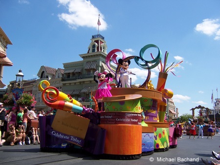 Celebrate A Dream Come True parade