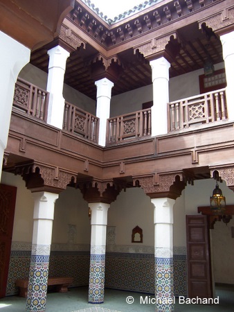 Inside the Fez house