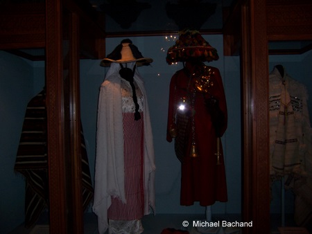 Inside the exhibit