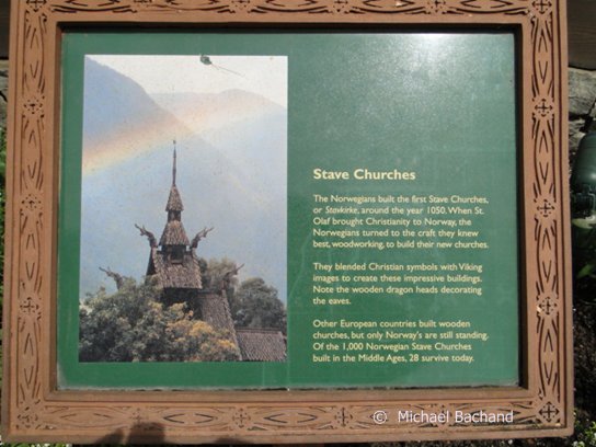 Stave Church sign