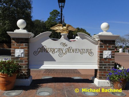 American Adventure sign