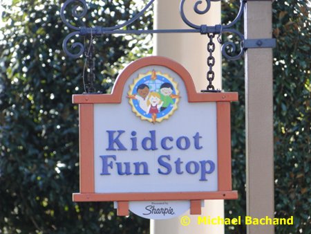 Kidcot Fun Stop sign