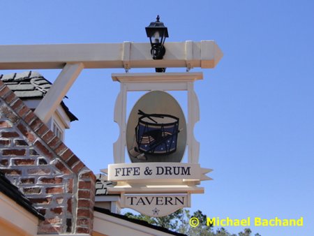 Fife & Drum Tavern sign