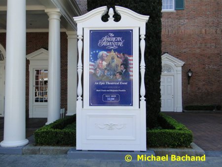 Show times sign