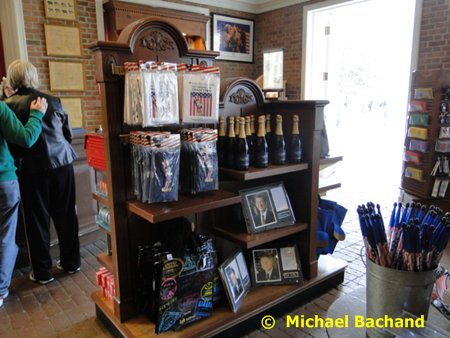 Inside the shop
