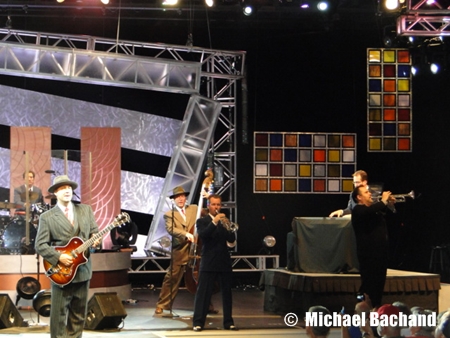Big Bad Voodoo Daddy performs