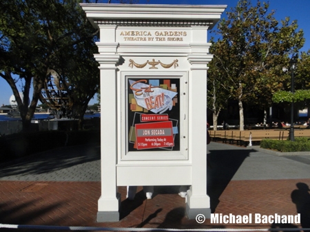 American Garden Theater sign