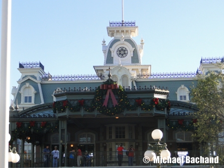 Main Street decorations