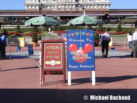 Magic Kingdom sign