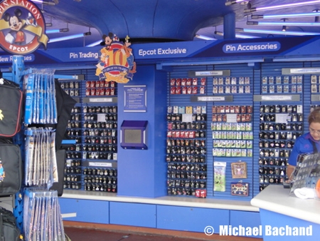 Epcot Pin Station