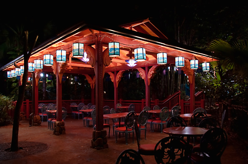  Flame Tree BBQ at Night