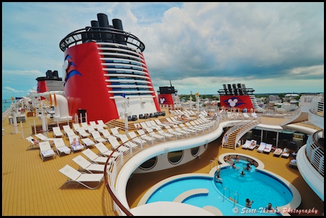 Decks 11 and 12 Forward on the Disney Dream cruise ship are reserved for Adults Only. Decks 11 and 12 Forward on the Disney Dream cruise ship are reserved for Adults Only.