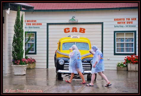 Rainy Day at Disney World