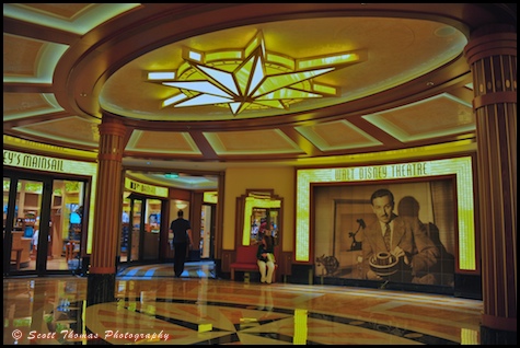 The Walt Disney Theatre on the Disney Dream cruise ship.