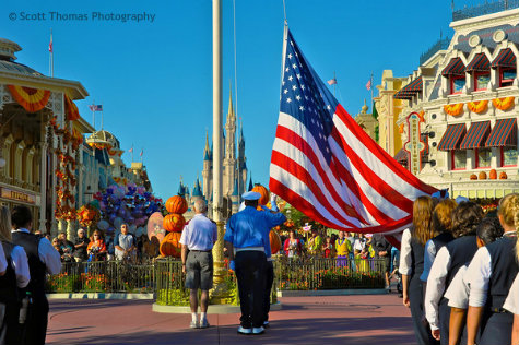 flag retreat