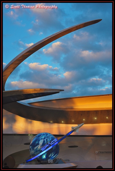 Mission: SPACE in Epcot's Future World, Walt Disney World, Orlando, Florida