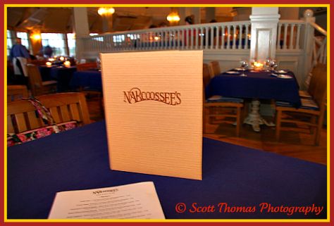 Narcoossee's restaurant at the Grand Floridian resort, Walt Disney World, Orlando, Florida.