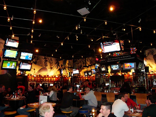 ESPN Club Bar Seating Area