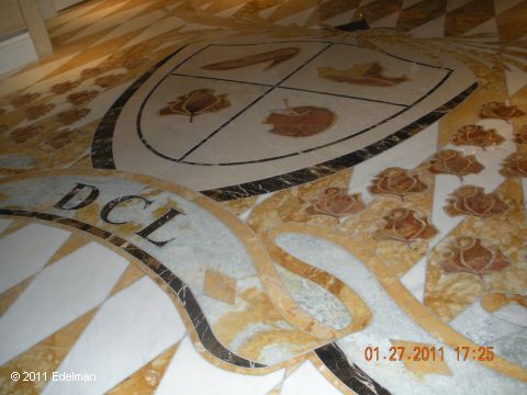 Floor in front of Royal Palace