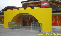 New Entrance to Lego Store