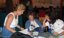 AllEarsNet Team Deb Koma, Andrea, and Dotti
